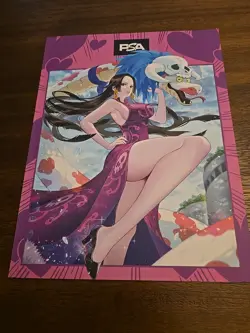 SEALED Boa Hancock Card OP07-038 PSA Exclusive Magazine Promo March - Image 2