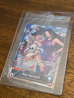 SEALED Boa Hancock Card OP07-038 PSA Exclusive Magazine Promo March - Image 3