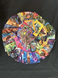 Aetherdrift (DFT) Art Card Series - Complete Set of 54 (Non-Stamped) Cards - Image 2