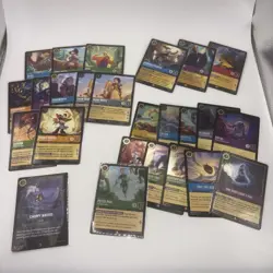 Lorcana Cards Mixed Lot Of 25 - Super Rares, Legendaries, And Holographics Only - Image 1