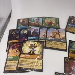 Lorcana Cards Mixed Lot Of 25 - Super Rares, Legendaries, And Holographics Only - Image 2