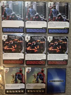 Spider-Man and Allies Dice Masters Cards and Dice Lot as shown - Image 3