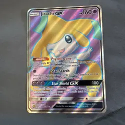 Pokemon TCG Alternate Full Art Jirachi GX 79a/236 Unified Minds Art LP - Image 1