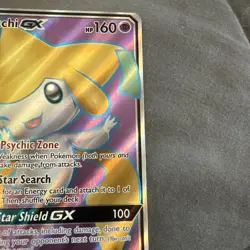 Pokemon TCG Alternate Full Art Jirachi GX 79a/236 Unified Minds Art LP - Image 5