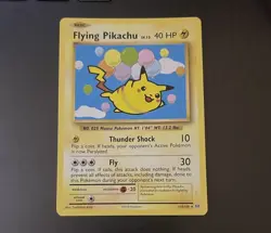 Flying Pikachu 110/108 Pokemon TCG XY Evolutions Secret Rare LP - Image 1