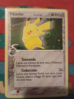 Pokemon PIKACHU 93/92 Specie Delta ITA Holo Italiano NM - Image 1