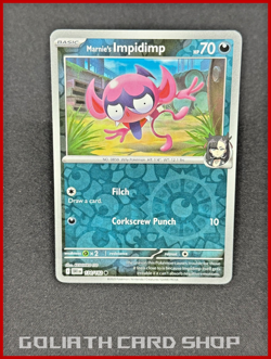 Marnie's Impidimp 134/182 Reverse Holo - Sv10: Destined Rivals Pokemon TCG - NM - Image 1