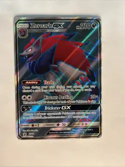 Zoroark-GX - SM84 Full Art Ultra Rare Sun & Moon Promo NM Pokemon TCG - Image 1