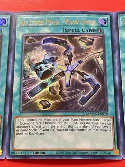 3x Sky Striker Mecha - Widow Anchor | Ultra Rare | NM | 1st Edition | YuGiOh! - Image 5