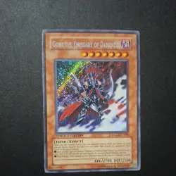 Yugioh! LP Gorz the Emissary of Darkness - DLG1-EN000 - Secret Rare - Limited Ed - Image 1