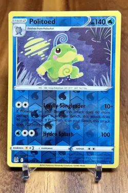 Politoed 032/196 Reverse Holo Rare Lost Origin Pokemon Card NM - Image 1