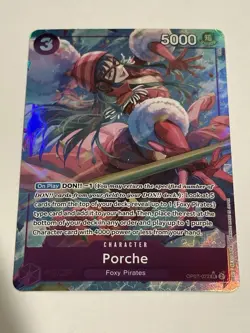 Porche SR OP07-072 Alt Art One Piece TCG English - Image 1