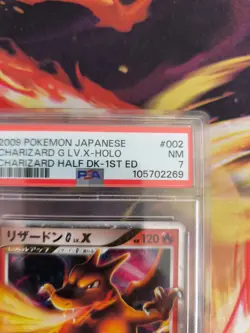 Pokemon Card Japanese Charizard Glurak G Lv. X Holo Supreme Victors 1. PSA 7 - Image 4
