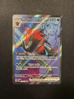 Pokemon TCG N's Zoroark EX Holo Ultra Rare Card 175/159 Sv09: Journey Together - Image 1