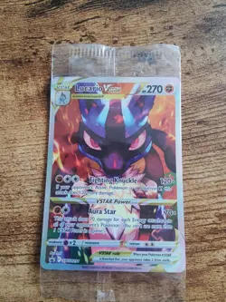 Lucario VSTAR SWSH291 SWSH: Sword & Shield Promo Cards Holo Sealed - Image 1
