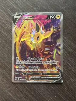 Jolteon v - NM / MINT - SWSH183 - Black Star Promo Card - English Pokemon TCG - Image 1