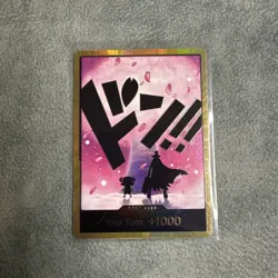 Don Tony Chopper Premium Booster Card PRB-02 Gold Frame - Image 1