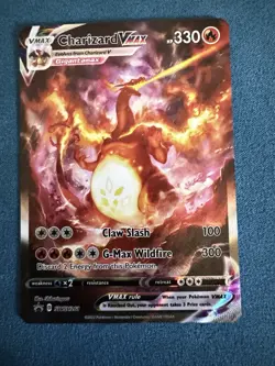 Pokemon TCG Charizard VMAX SWSH261 Sword & Shield Promo Holo Card NM/M Condition - Image 1
