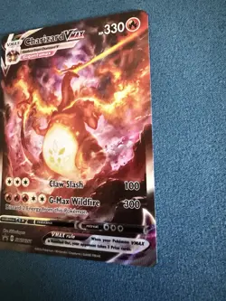 Pokemon TCG Charizard VMAX SWSH261 Sword & Shield Promo Holo Card NM/M Condition - Image 3