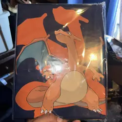 Ultra Pro Pokemon TCG -9 Pocket Portfolio Album -CHARIZARD (Holds 180 Cards) - Image 1