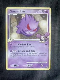 Gengar 40/111 Pokemon Card 2009 Rising Rivals Platinum Series Non Holo TCG - LP+ - Image 1