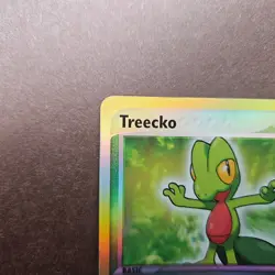 Treecko 76/109 Pokemon EX Ruby & Sapphire Reverse Holo Card - LP - Image 2