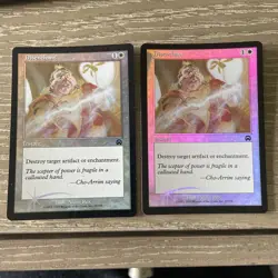 (2) Mercadian Masques FOIL Disenchant MTG LP Magic: The Gathering Free Ship - Image 1