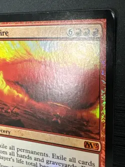 MTG *Worldfire foil* (LP) Core Set 2013 Magic the Gathering - Image 3