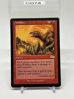 1998 MTG Urza's Saga Wildfire #228 LP - Image 1