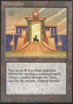1x Planar Gate Heavy Play, English Legends MTG Magic - Image 1