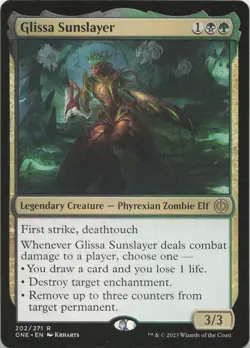 Glissa Sunslayer R Phyrexia: All Will Be One 202 - LP MTG - Image 1