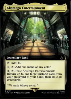 Abstergo Entertainment - 171 Extended not foil MTG ACR - Image 1