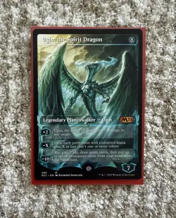 MTG Ugin The Spirit Dragon M21 #285 Borderless Pack Fresh Mint - Image 1