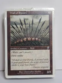Magic The Gathering 7th Edition Promo Sealed No Lands - Image 1