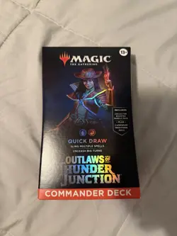 MTG - Quick Draw - Commander Deck - Outlaws of Thunder Junction - New - Sealed - Image 1
