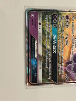 Pokemon TCG Espeon GX 61/149 Holo Ultra Rare Sun & Moon Base Set NM/M - Image 3