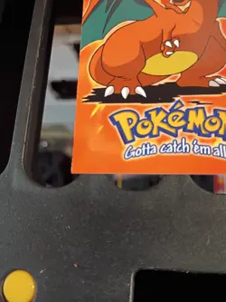 Charizard E6/12 Non Holo Topps Pokemon Blue Logo LP+ - Image 2