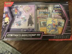Pokemon TCG Cynthia's Garchomp ex Premium Collection Box Sealed New - Image 1