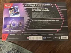 Pokemon TCG Cynthia's Garchomp ex Premium Collection Box Sealed New - Image 2