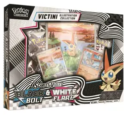 Pokemon TCG: S&V Unova Victini IR Illustration Collection Factory Sealed Box - Image 1