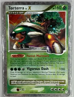 Torterra Level X Ultra Rare 122/130 2007 Pokemon Level Up - Image 1