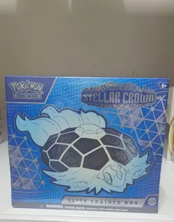 Pokemon TCG Stellar Crown Elite Trainer Box ETB New Factory Sealed Box - Image 1