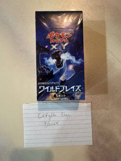 Pokemon 2014 Wild Blaze XY2 Japanese Booster Box Sealed 1st Edition Charizard - Image 1