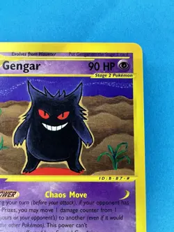 Pokemon TCG Gengar 48/165 Expedition 2002 Non Holo Regular 48/165 - Image 2