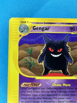 Pokemon TCG Gengar 48/165 Expedition 2002 Non Holo Regular 48/165 - Image 3