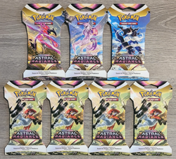 Lot of 7 - Pokemon TCG: Astral Radiance - Sword & Shield - Sealed Booster Packs - Image 1
