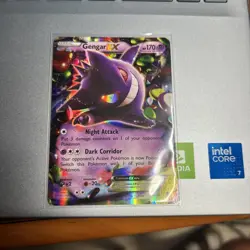Gengar EX 34/119 - 2014 XY Phantom Forces - Ultra Rare Holo Pokemon TCG Vlp - Image 1