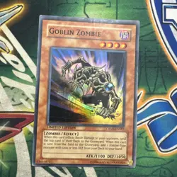Yugioh! Goblin Zombie CRMS-ENSE2 Super Rare Limited Edition HP - Image 1