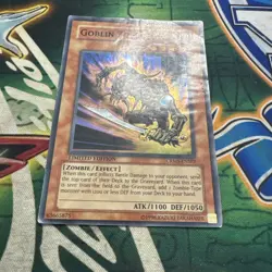 Yugioh! Goblin Zombie CRMS-ENSE2 Super Rare Limited Edition HP - Image 2