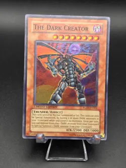 The Dark Creator RGBT-ENSE1 YuGiOh Raging Battle 2009 Super Rare - Image 1